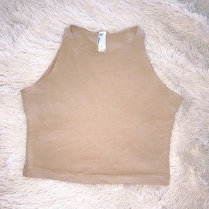 Nude Crop Top
